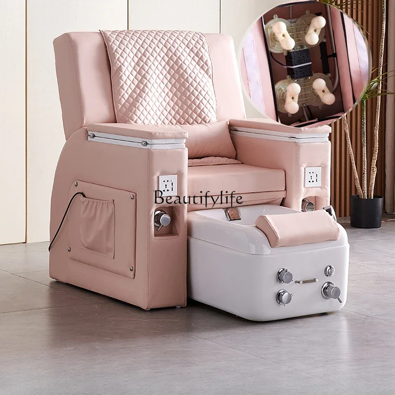 

Nail Beauty Sofa Foot Chair Multifunctional Electric Space Capsule Foot Bath Sofa Massage Reclining