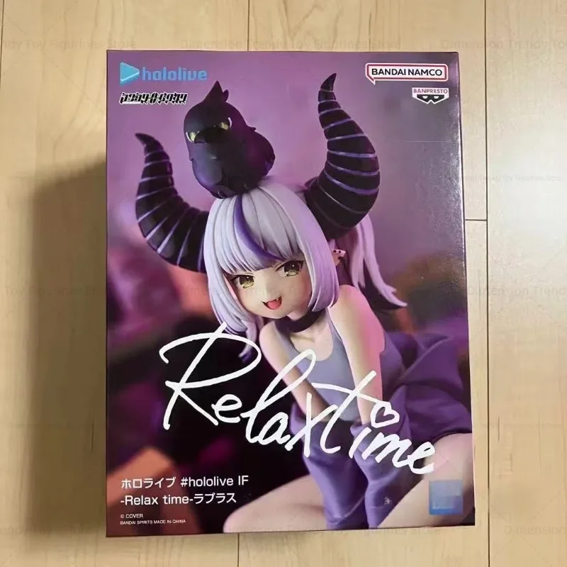 Bandai In Voorraad Banpresto Originele Relax Time Anime Hololive La+ Darknesss Actiefiguren Model Speelgoed Collectie Gift DT