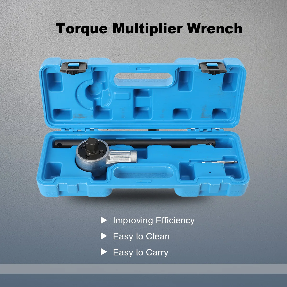 

Torque Multiplier Wrench Heavy Duty 1100 Foot-Pound Maximum Automotive Maintenance Saves Energy Force Torque Wrench