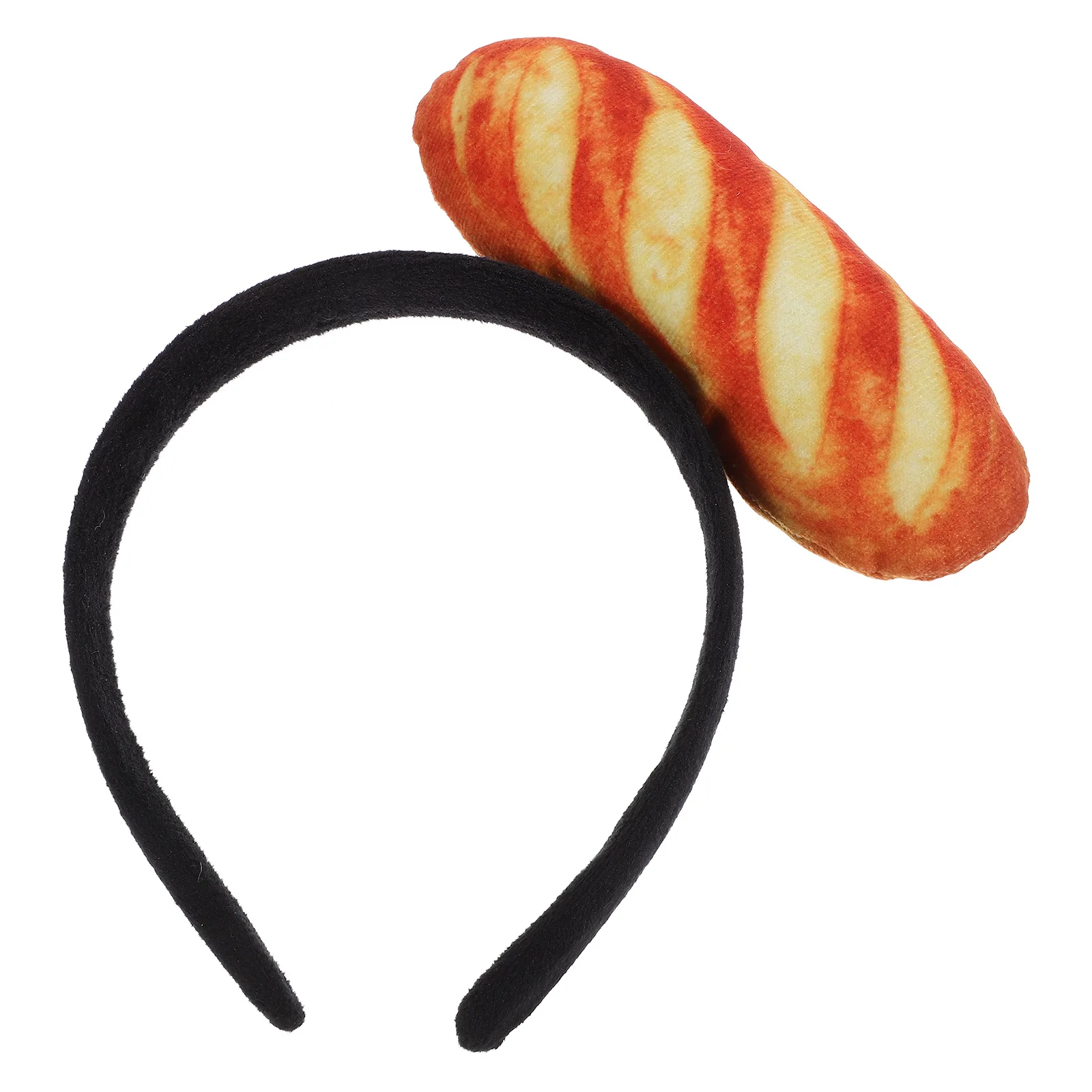 

Imitation Food Headband Cosplay Prop Hair Ribbons Party Headbands Dress Up Bread Headwear Decor