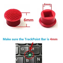 10x Red TrackPoint Caps Mouse Pointer 4mm Fit for Lenovo Thinkpad T420 E540 E431 E440 E435 R400 E420 E430 SL410k L330 L421 L430