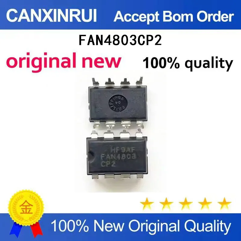 

(5-100 Pieces) Brand new original FAN4803CP2 FAN4803 DIP-8 direct insertion power chip