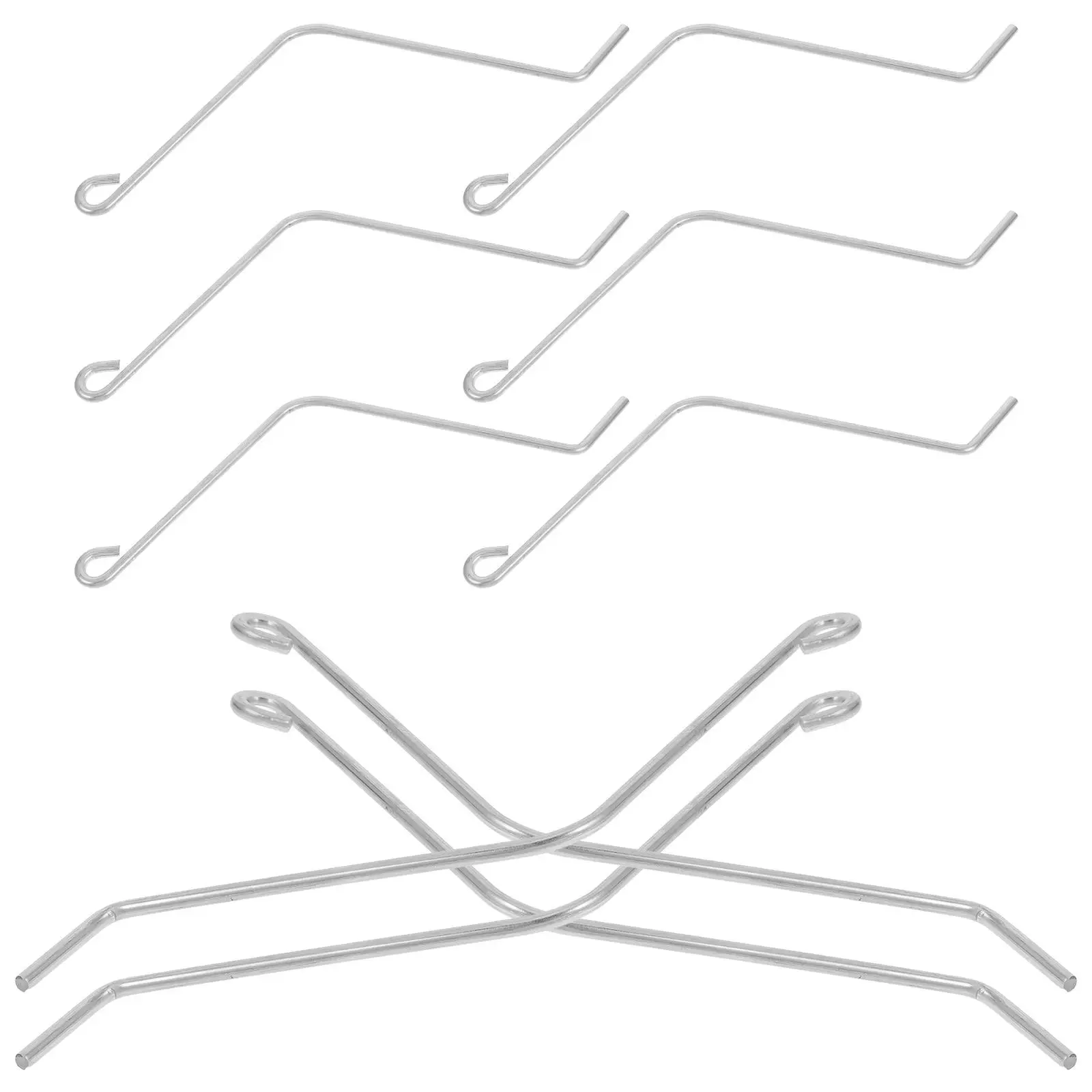 10 Pcs Spring Clip Frame Holder Stainless Steel Beekeeping Tools Connector Clamps Fixing Beehive Spring Fastener Accessories