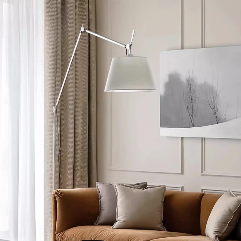 Internet Celebrity Italian Rocker Arm Floor Lamp Living Room Sofa Study Simple Reading Lamp