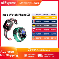 imoo Z1 Watch Phone 4G Smartwatch 1.3‘’ Screen 2MP Wide-angle Camera Voice Messages GPS IPX8 BT4.2 Google Pay For Kids