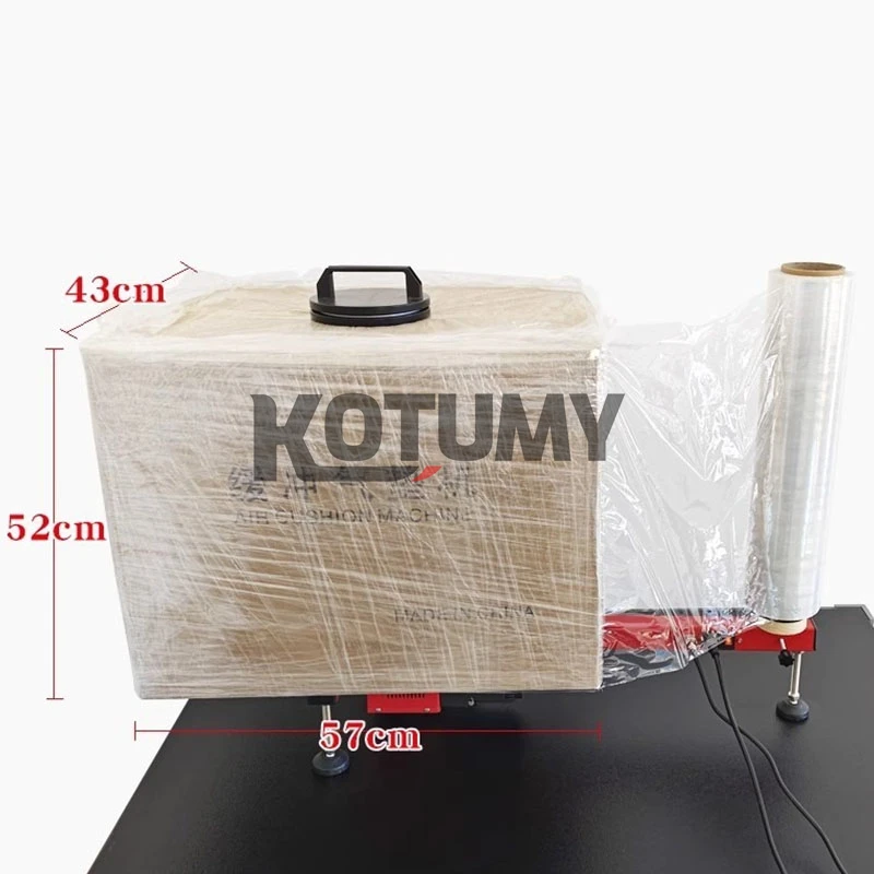 PE Stretch Film Baler Electric Winding Film Packaging Machine Express Logistics Carton Box Film Wrapping Tool