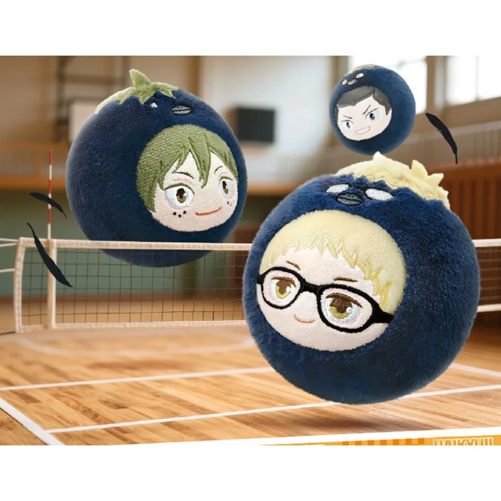 Original Kayou Haikyu!! Pendentif en peluche sur le thème du volleyball, boîte mystère, personnage préféré des enfants, périphérique créatif