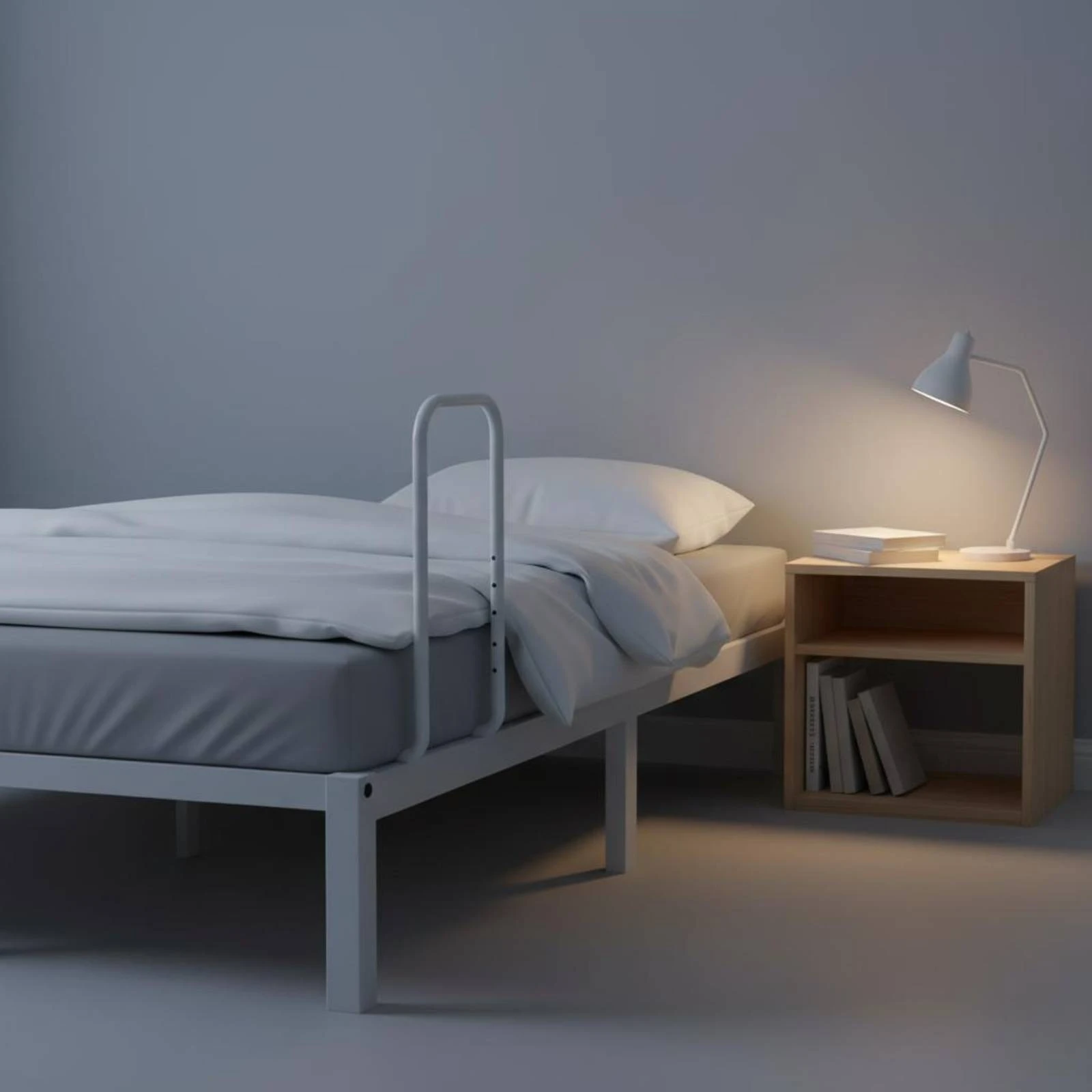 3 Pieces Tatami Bed Headboard Stand Anti-Fall Headboard Support Frame Bed Backrest Frame Universal Compatibility Thickened
