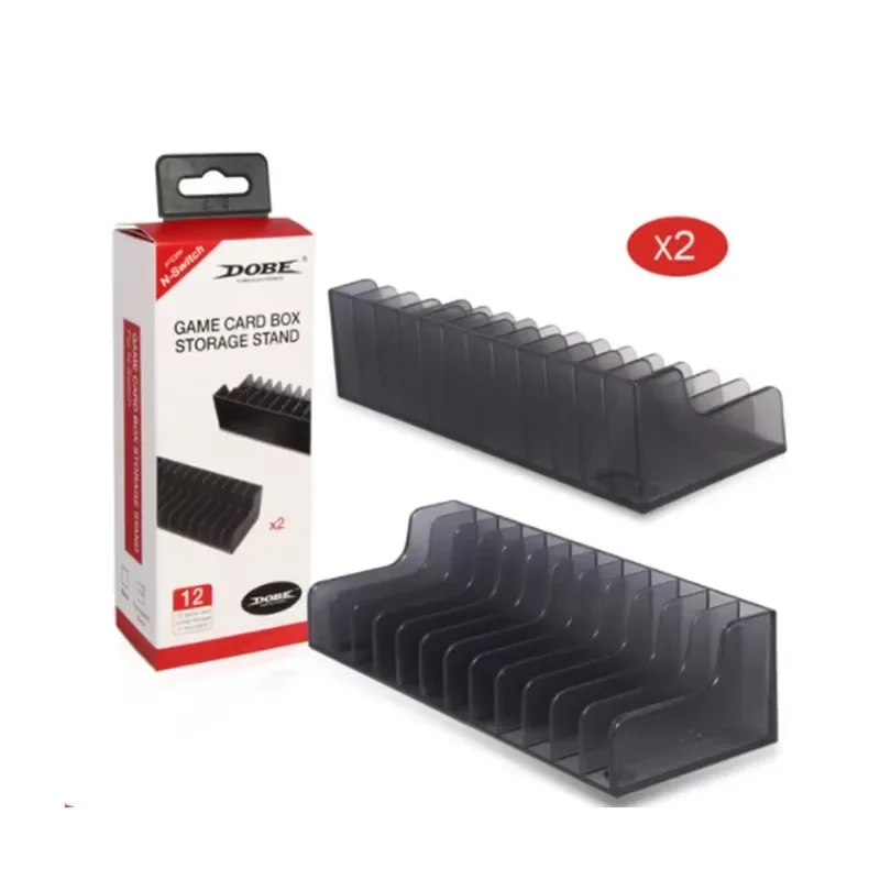 

2 PCs /lot Game Storage Bracket Holder Stand for Nintendo Switch Game CD Disk for Switch Lite Card Box Storage Stand