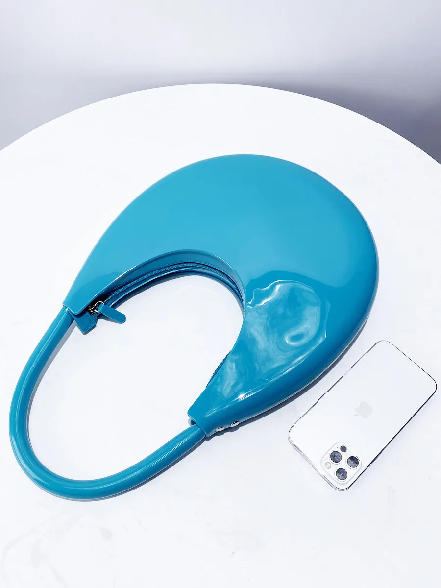 Designer Brand Japanese and Korean Style Jelly Bag New Personality Fashion Macaron Handbag Shoulder Armpit Bags for Women