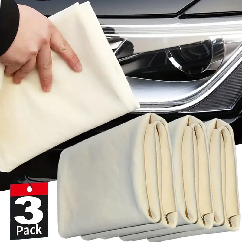 

Super Absorbent Car Washing Towels Chamois Leather Quick Dry Towel for Auto Home Kitchen Furniture Glass Cleaning Cloth Towel