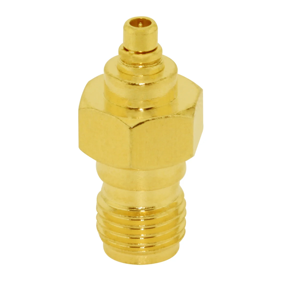 1pc New SMA Male Female  to MMCX Plug Jack RF Coax Adapter Convertor Straight Goldplated Wholesale