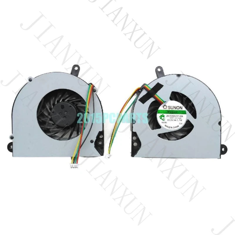 A+New CPU Cooling Fan for HP EliteBook 8460B 8460W 8560P 8570P | P/N 641839-001 6033B0024002 | 4‑Pin DC5V Replacement