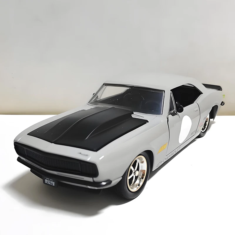 

JADA 1:24 Camaro 1967, легкосплавный автомобиль, литье под давлением и игрушечный транспорт, модель автомобиля, миниатюрная масштабная модель автомобиля для детей