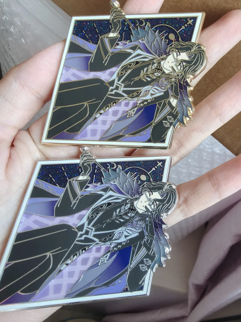 2026 New Arrival Pre-sale Genshin Impact Dottore Pantalone Metal Badge