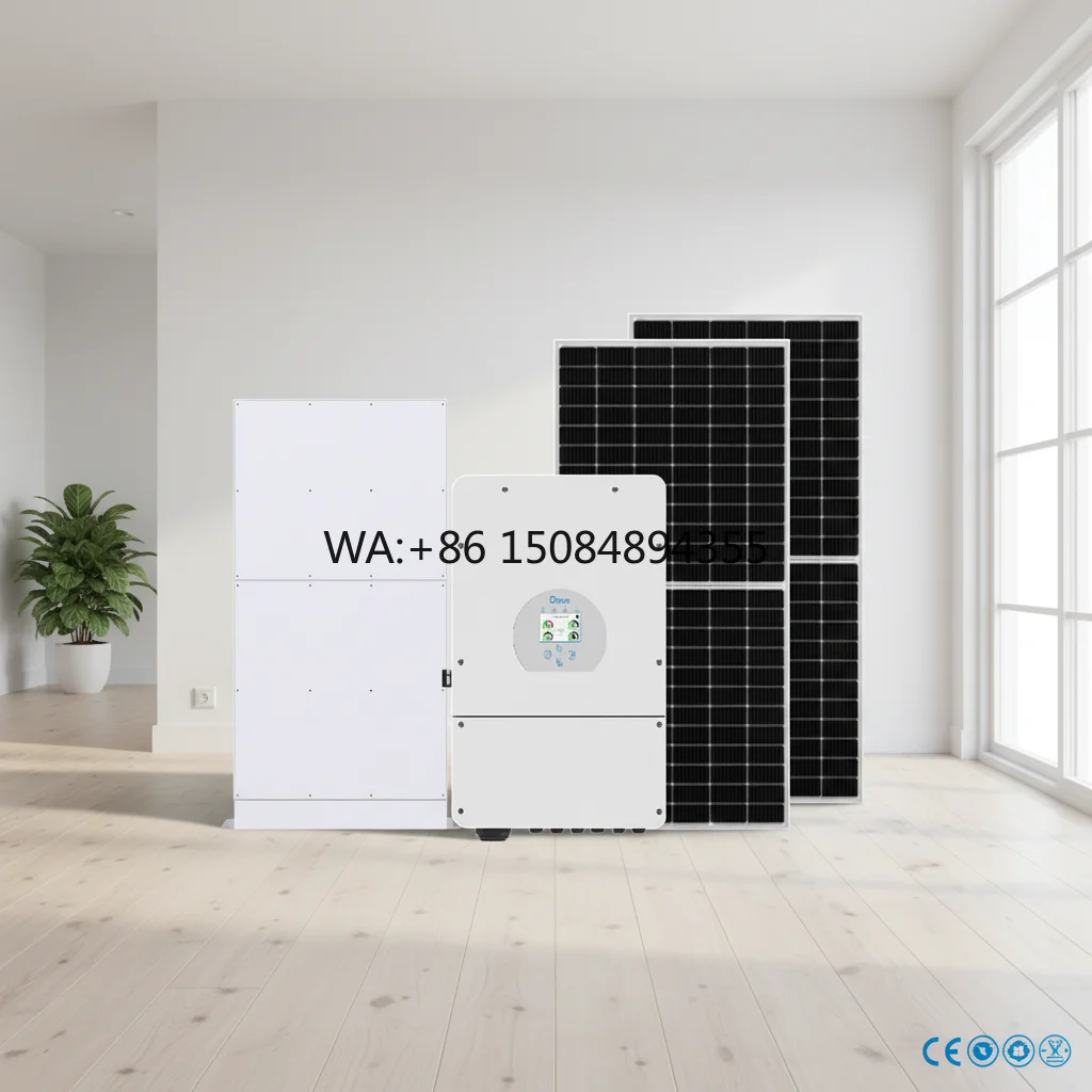 SOLAR Hybrid Grid Solar System 8KW Residential Energy Storage Solution with Inverter & Battery for Home Use