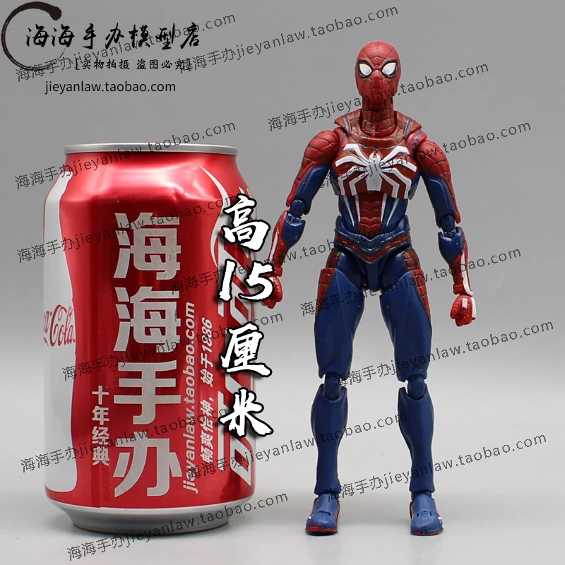 

15cm SHF Spider Man Hero Returns Joint Mobile Doll PS4 Game Version Anime Handmade Model Desktop Ornament Toy Gifts Trendy Play