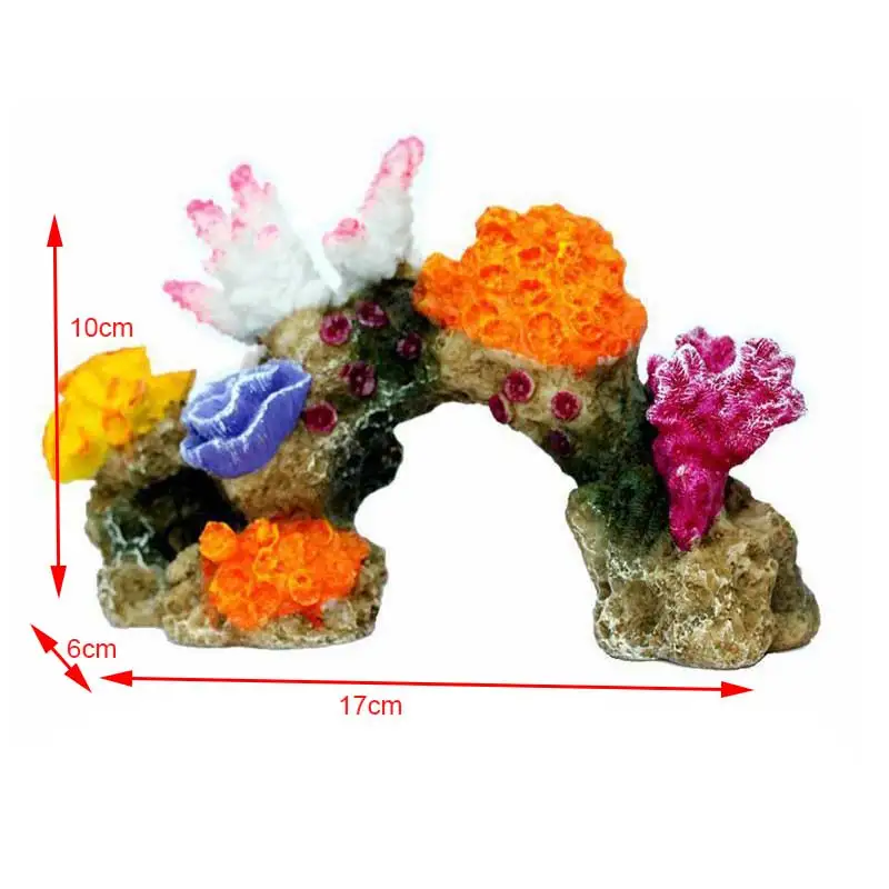 Coral background aquarium scenery shell simulation rockery resin creative artificial rockery