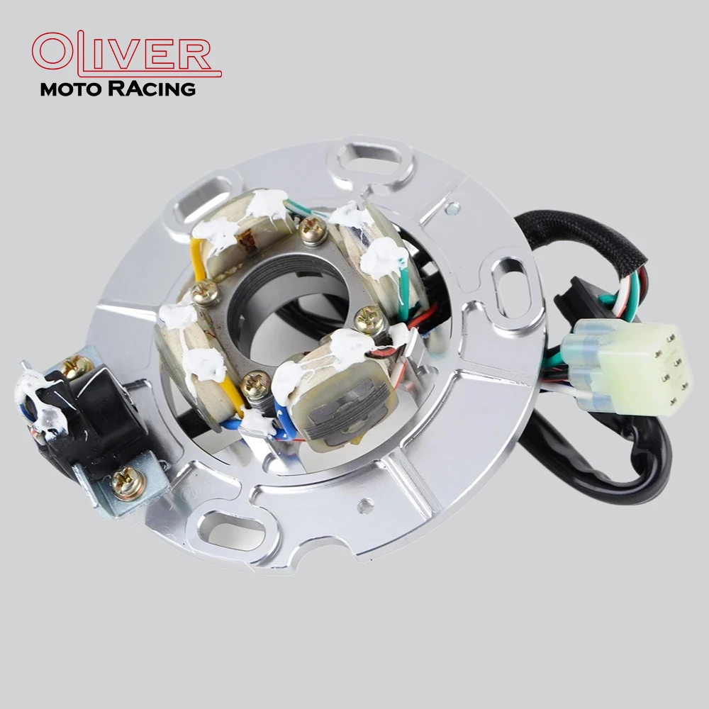 Magneto Stator Coil For Yamaha YZ125 YZ 125 1996-2004 YZ80 YZ80SK YZ80H YZ 80 80SK 4SS-85560-00 Ignition Generator Stator