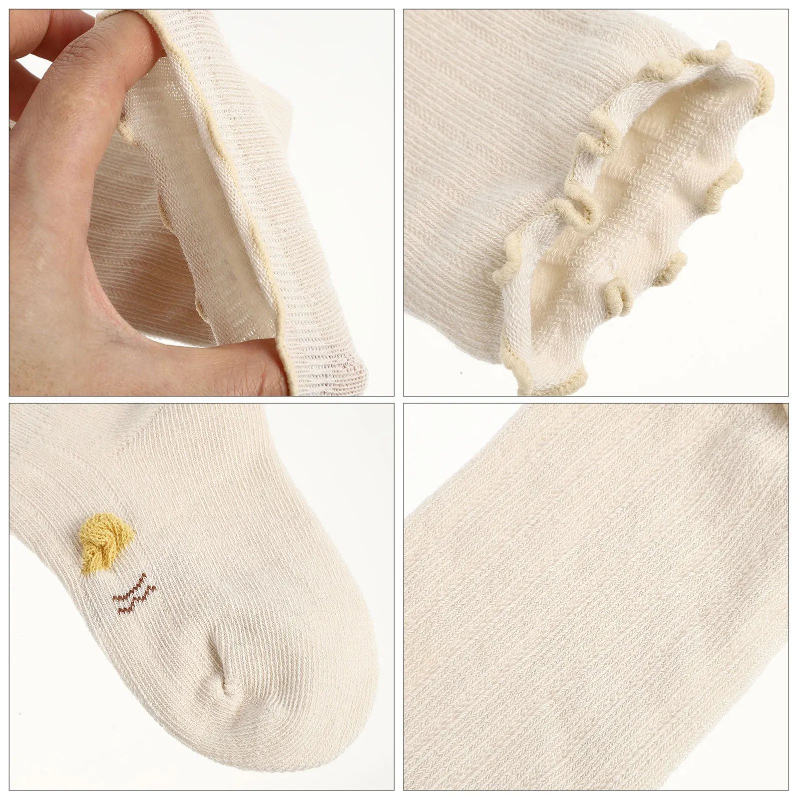 

4Pairs Thick Warm Kids Socks Comfortable Cotton Socks Soft Breathable Cartoon Style for Winter Autumn Boys Girls