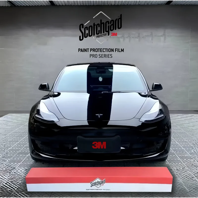 

3M Gloss Black TPU PPF Paint Protection Film Original Transparency Hydrophobic Self Healing Fights Rock Chips 10 Year Warranty