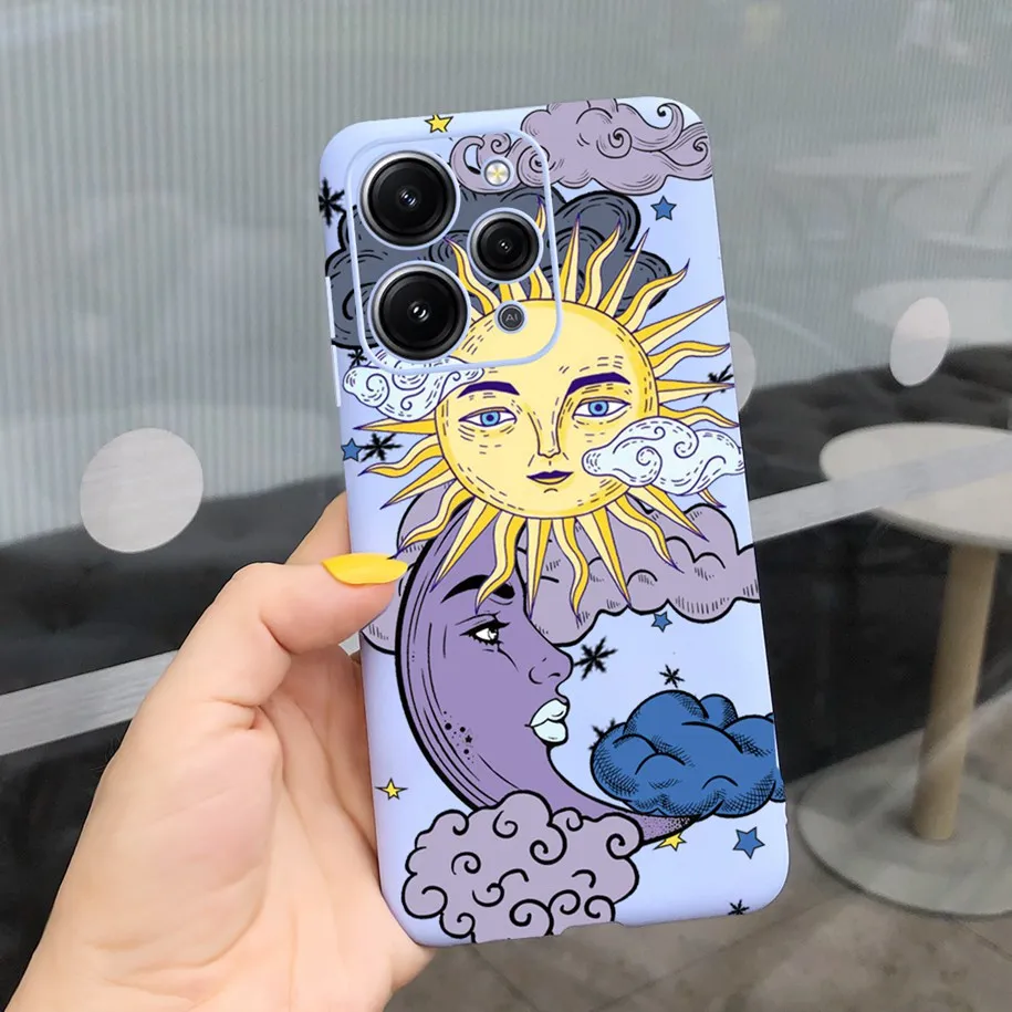 Redmi 12 Case For Xiaomi Redmi 12R 4G Cover 2023 Luxury Landscape Soft Silicone Phone Case For Xiomi Redmi 12 12R Redmi12 R Capa