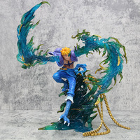 33CM Anime One Piece Whitebeard Pirates Marco Flying Ver. PVC Action Figure Statue Collection Model Kids Toys Doll Gifts