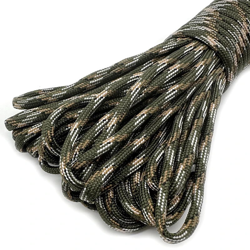 550 Paracord 7-adriges Kabeldurchmesser. 4mm Für Outdoor Camping Überleben Lanyard Fallschirm Seil Wandern Zelt Zubehör Armband
