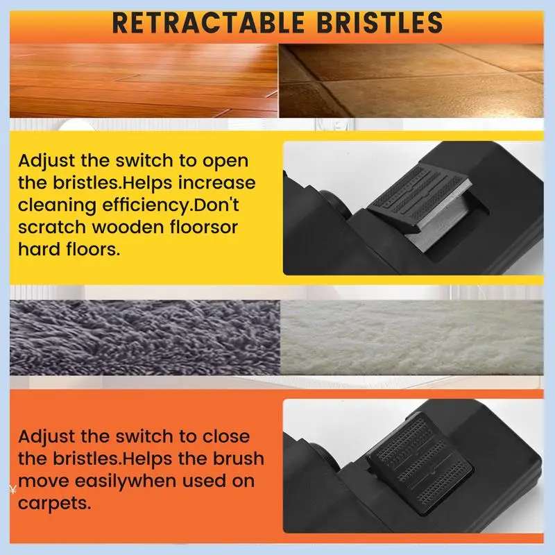 EAS-32Mm universal aspirador de pó euro piso escova cabeça acessório para piso andcarpet combinação ferramenta