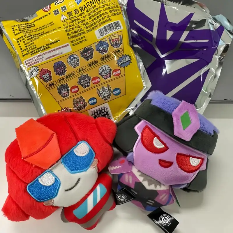 Genuine Reesee Mini Transformation Plush V2 Peluche Blind Bag Pendant Ultra Magnus Beast Wars Op Jetfire Silverbolt Ironhide Toy view 3