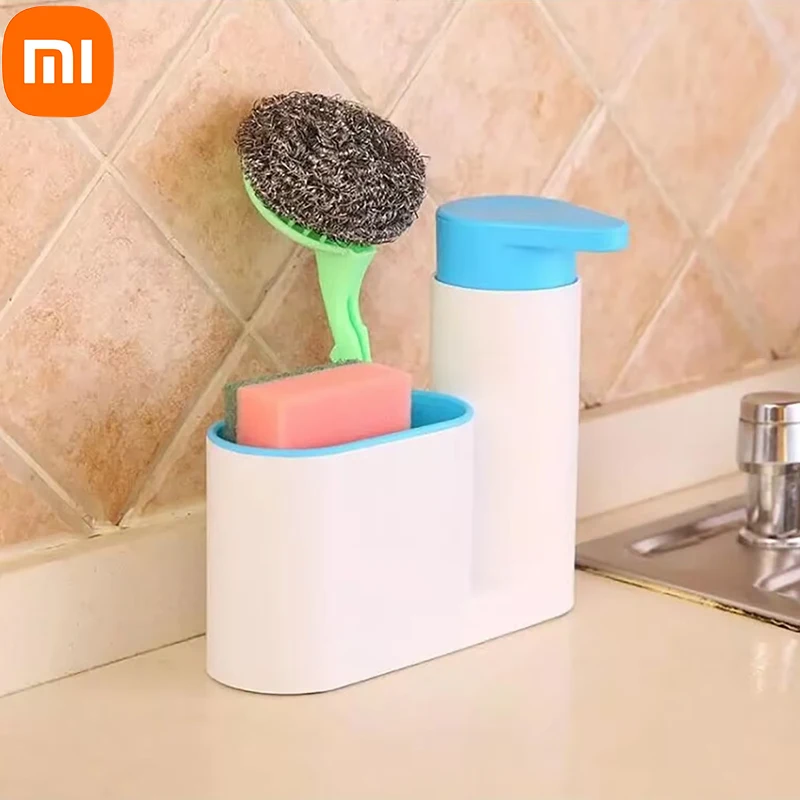 Xiaomi Kitchen Shampoo Soap Dispenser Container Holder Portable Home Bathroom Plastic Practical Liquid Soap Shampoo Storage