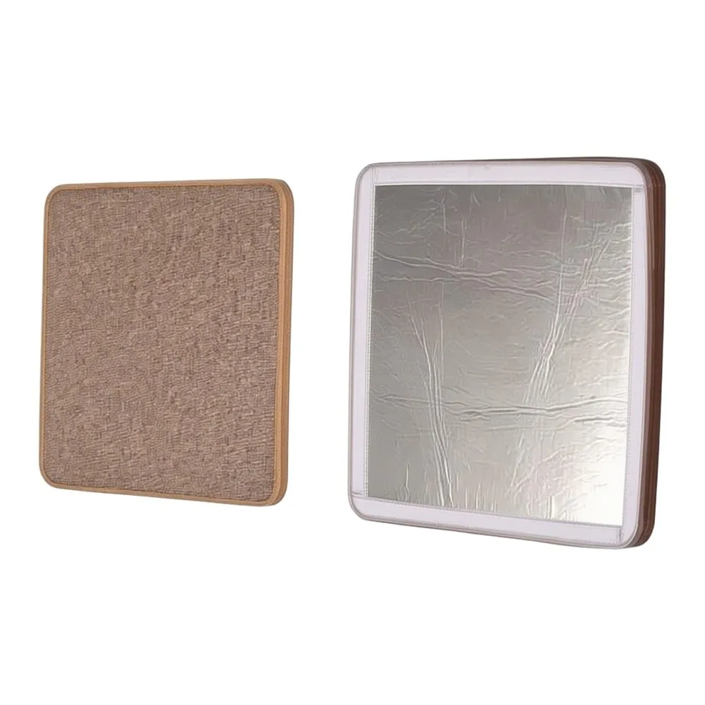 Sunroof Insulation Pad for RVs and For Camping Vehicles 41x41cm Aluminum Film Layer Heat Reduction and UV Shielding