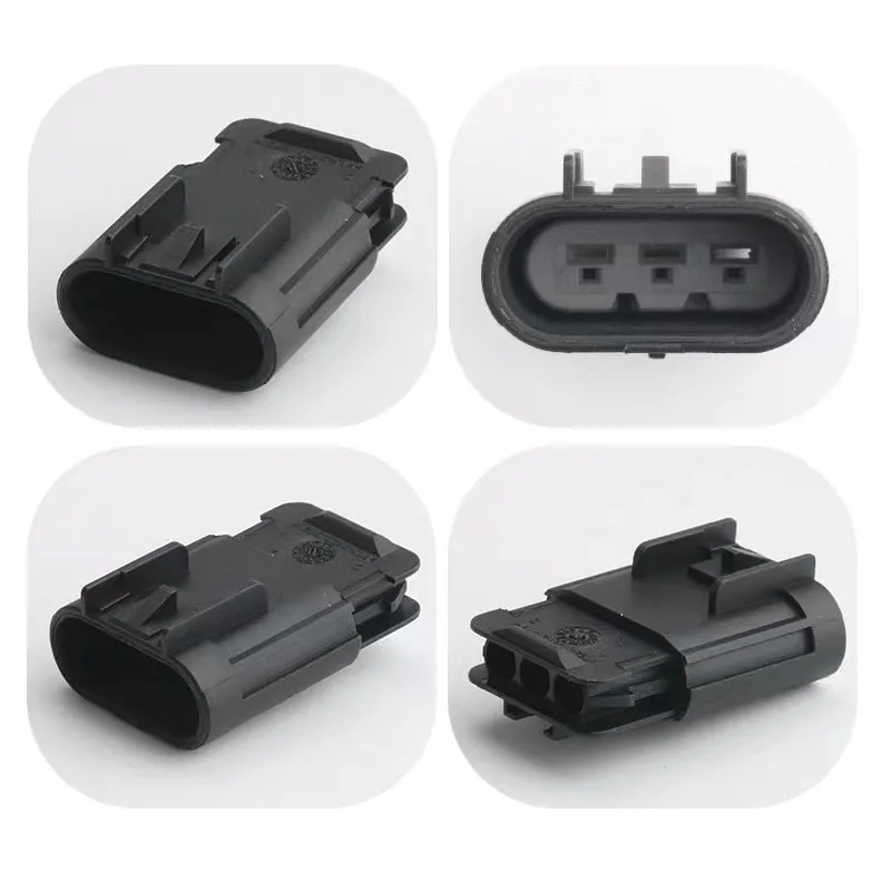 3 Pin 2.8mm Car Camshaft Position Sensor Wiring Harness Connector 15326623 15326614