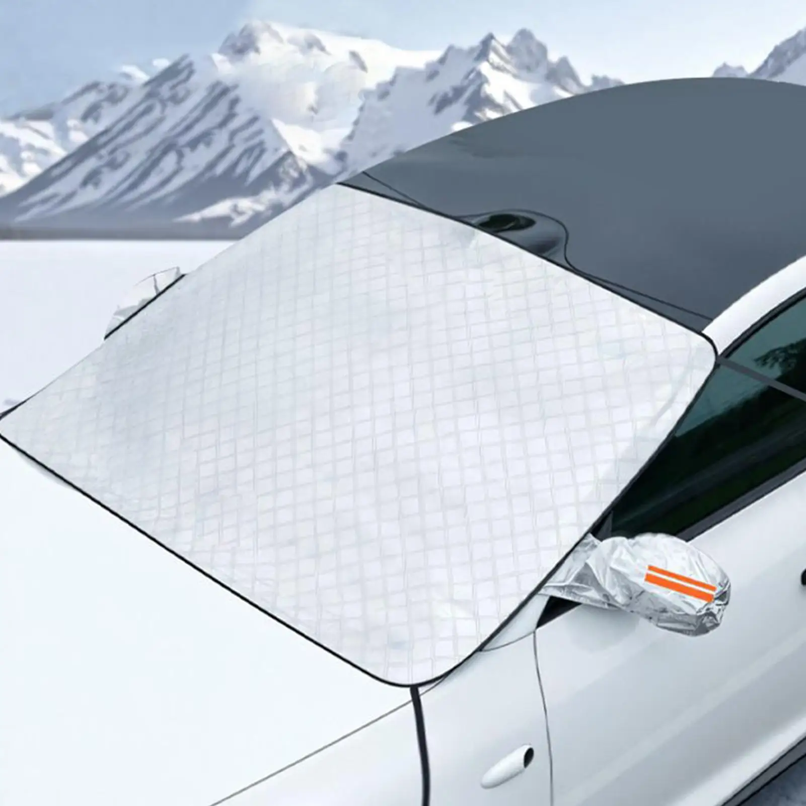 

Car Windshield Snow Cover Magnetic Snow Protector Ice Cover For Winter Waterproof Automotive Protector For Vehicle Defrosting