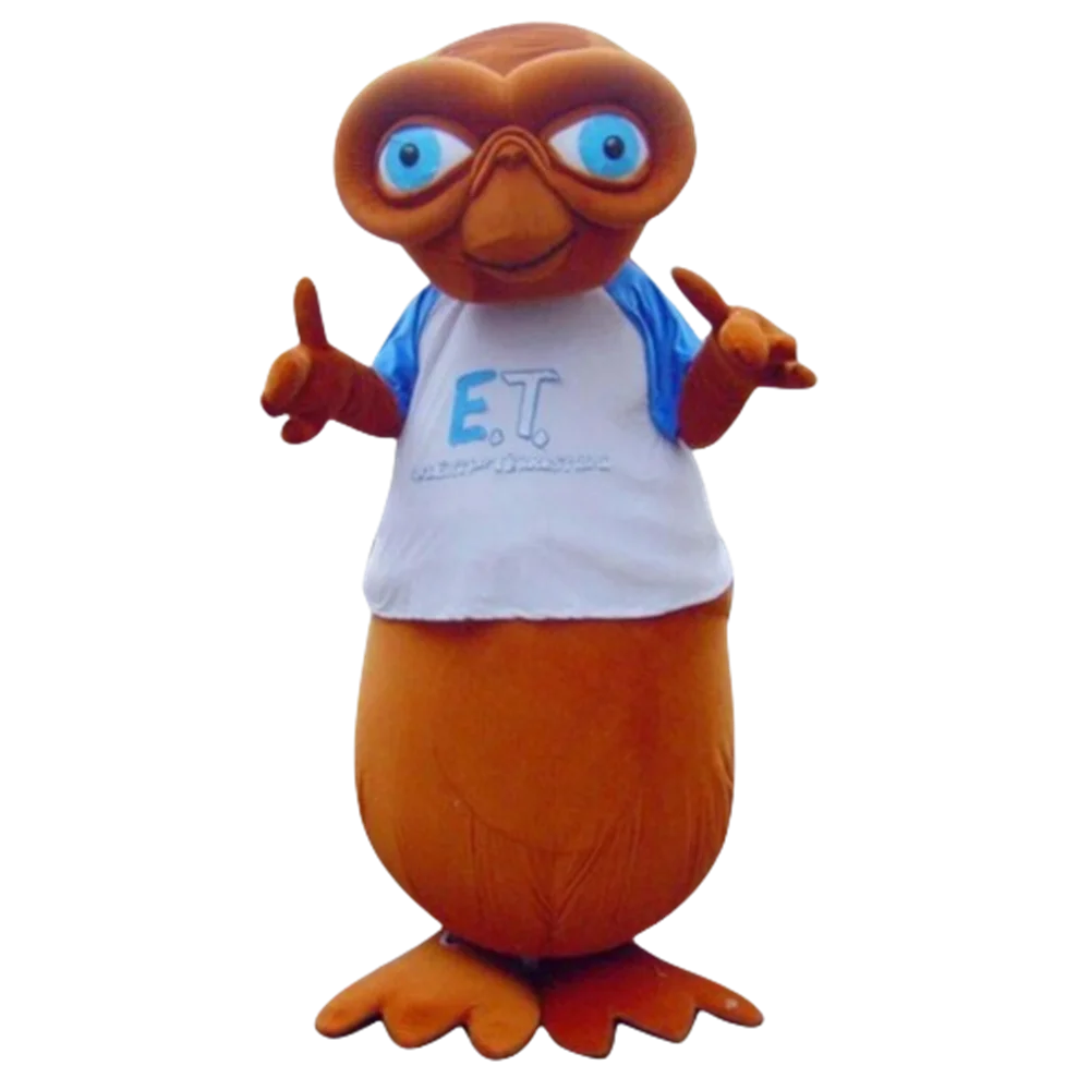 

alien mascot costume brown alien mascot custom cartoon character cosply carnival costume 3381