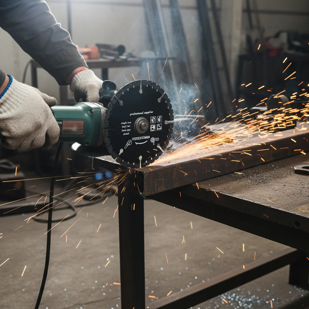 

115mm/125mm Angle Grinder Cutting Disc For Stainless Steel Stone Diamond Coated Alloy Blade