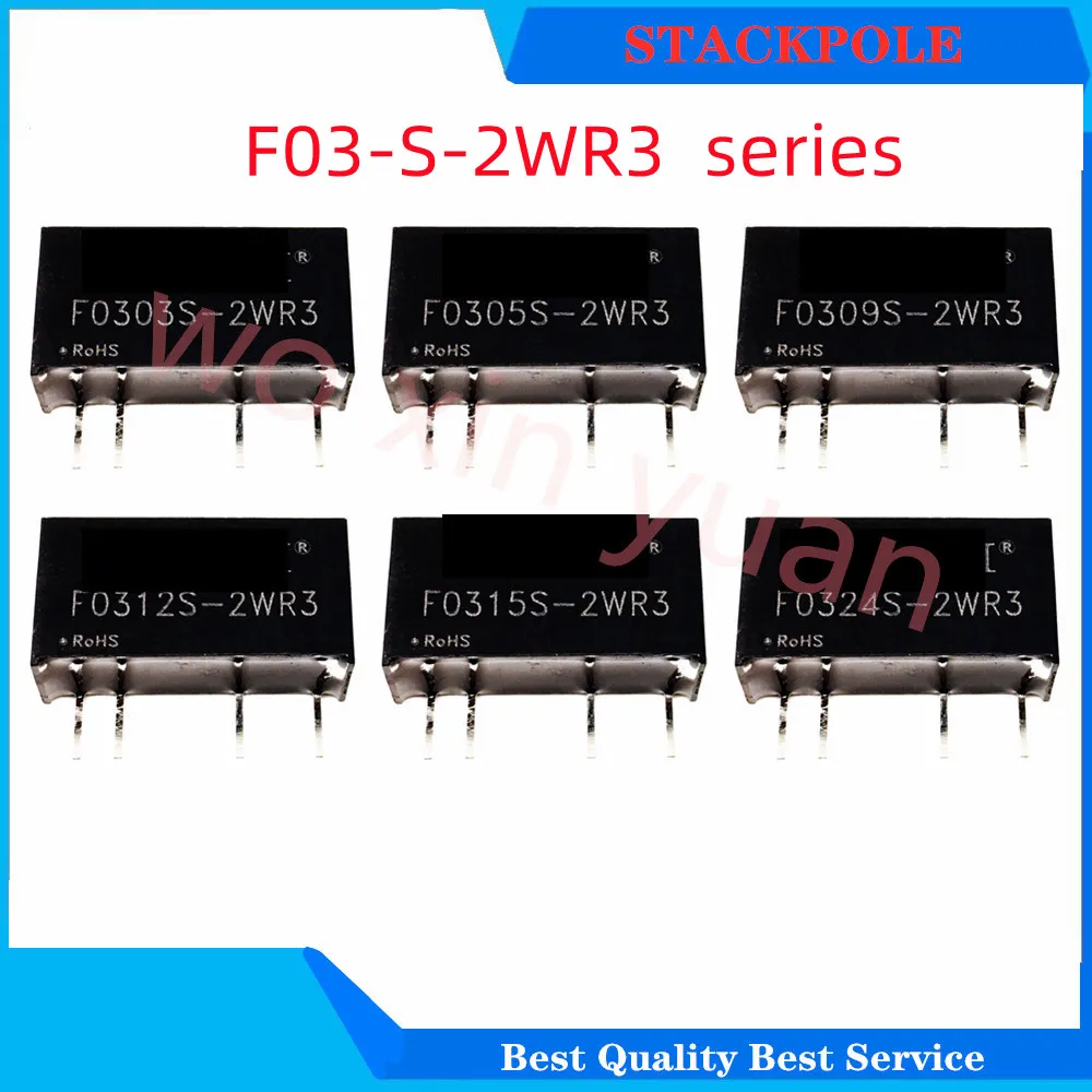 

5Pcs F0303S-2WR3 F0305S-2WR3 F0309S-2WR3 F0312S-2WR3 F0315S-2WR3 F0324S-2WR3 F0303S F0305S F0309S F0312S SIP4 [ 2W DC-DC ]