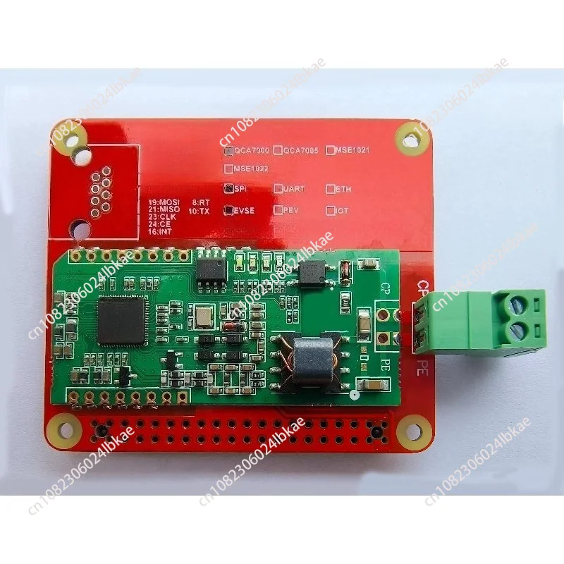 QCA7000/7005 development board for HomePlugGreenPHY/ISO15118 for Raspberry Pi