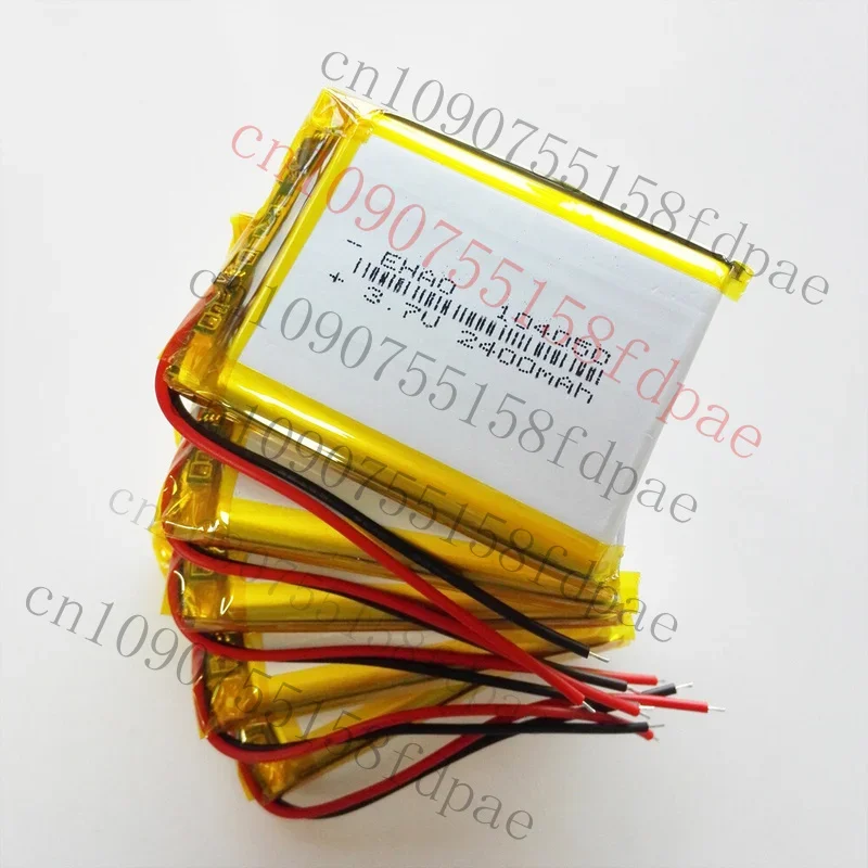 

OK 5 x 3.7V 2400mAh Lipo Li-Polymer Rechargeable Battery For GPS Tablet PC 104050