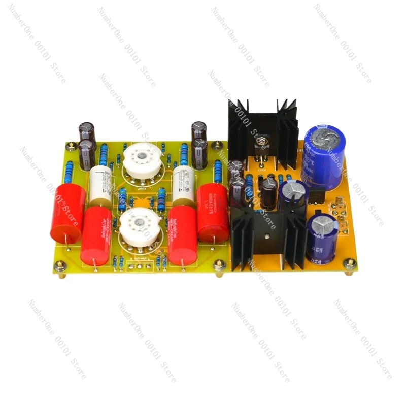 PRT-06A 12AX7 +12AT7 Tube Preamplifier Board / Kit / Pcb Base On MATISSE Preamp