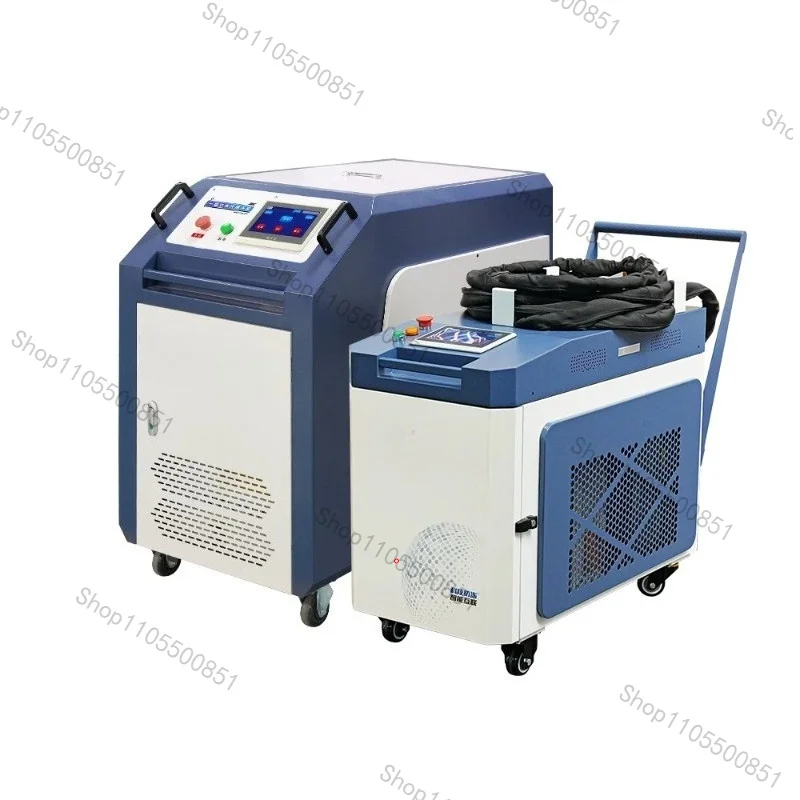 3000W Handheld Laser Cleaning Machine Continuous Pulse for Removing Oil Paint and Rust From Metal Wood and Stone