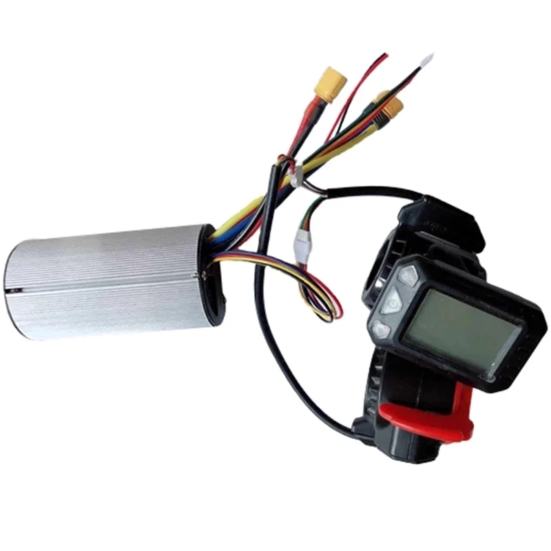 Display Lcd de Freio Controlador para Scooter Elétrico Motor sem Escova Acessório de Bicicleta 24v 250w