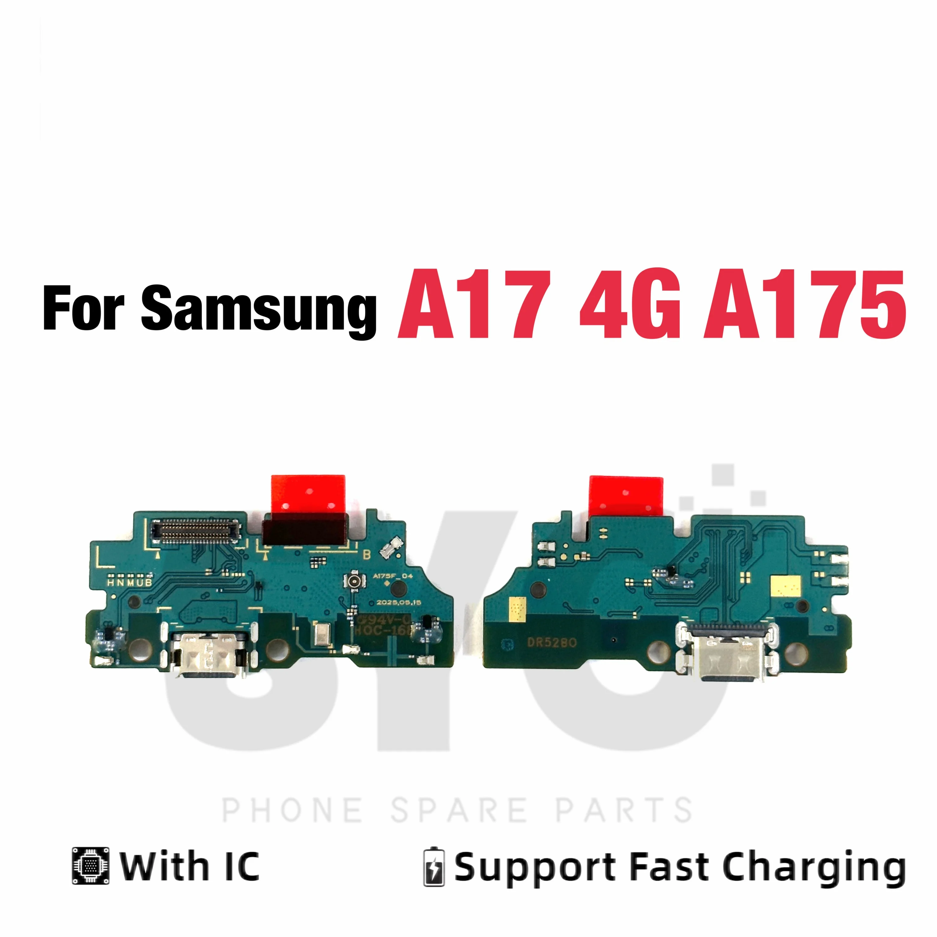 SYC OEM Fast Charging Port Connector Board Dock Charger Flex Cable For Samsung A17 4G A175 Replacemen