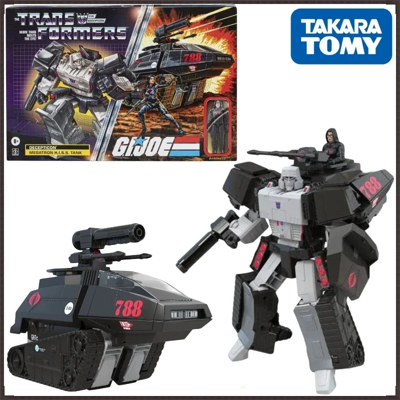 

In Stock Takara Tomy Transformers G Series Linkage Special Forces Killing Megatron & Baroness Figure Model Anime Action Robot