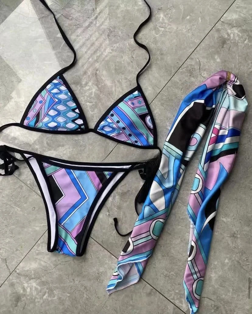 scarf bikini