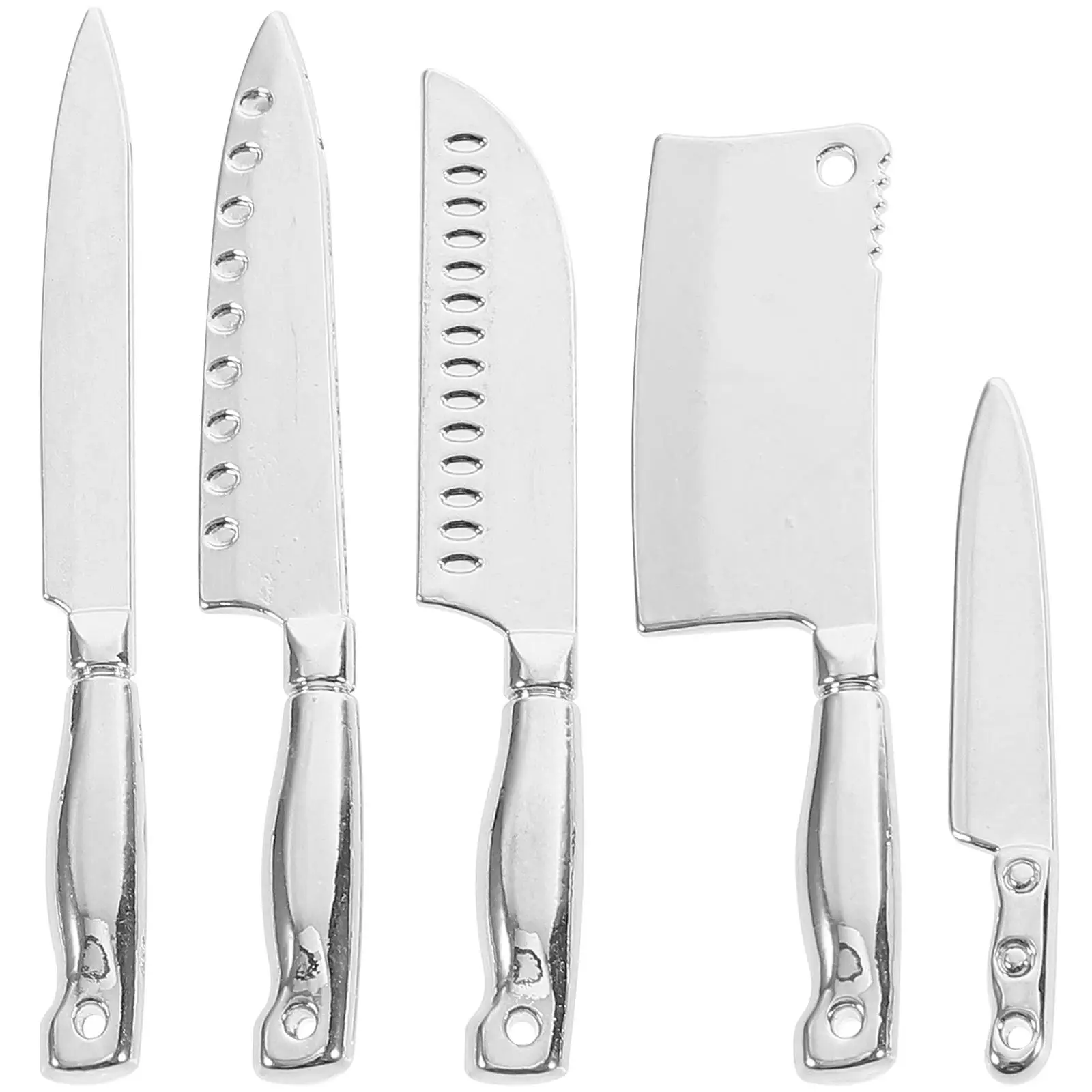 

Kitchen Knife Combination Model Accessories House Dollhouse Toys Miniatures Tableware Tiny