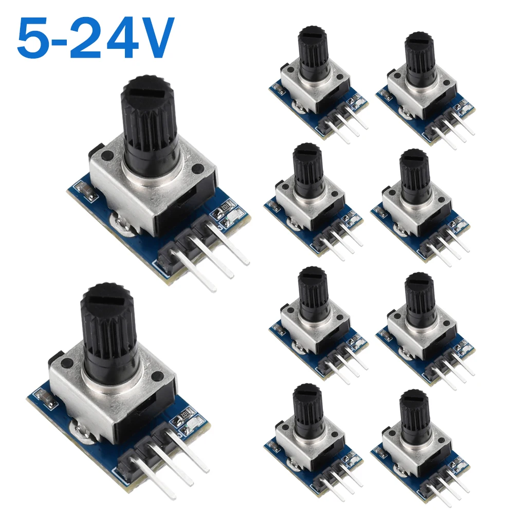 Speed ​​Regulator 5-24V Small Servo Motor ESC TesterPWM Control Diy Brushless Fan Model Aircraft Motor Speed Regulator