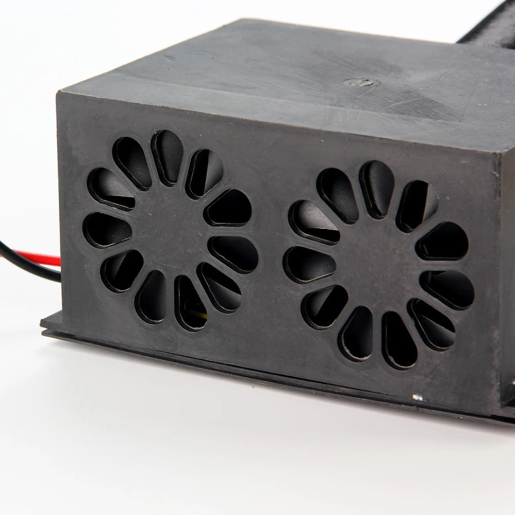

12V Car Portable Fan Heater Defroster Black Quick Frost Fog Removal Windshield Defogger Portable Car Heater Ceramic Defroster