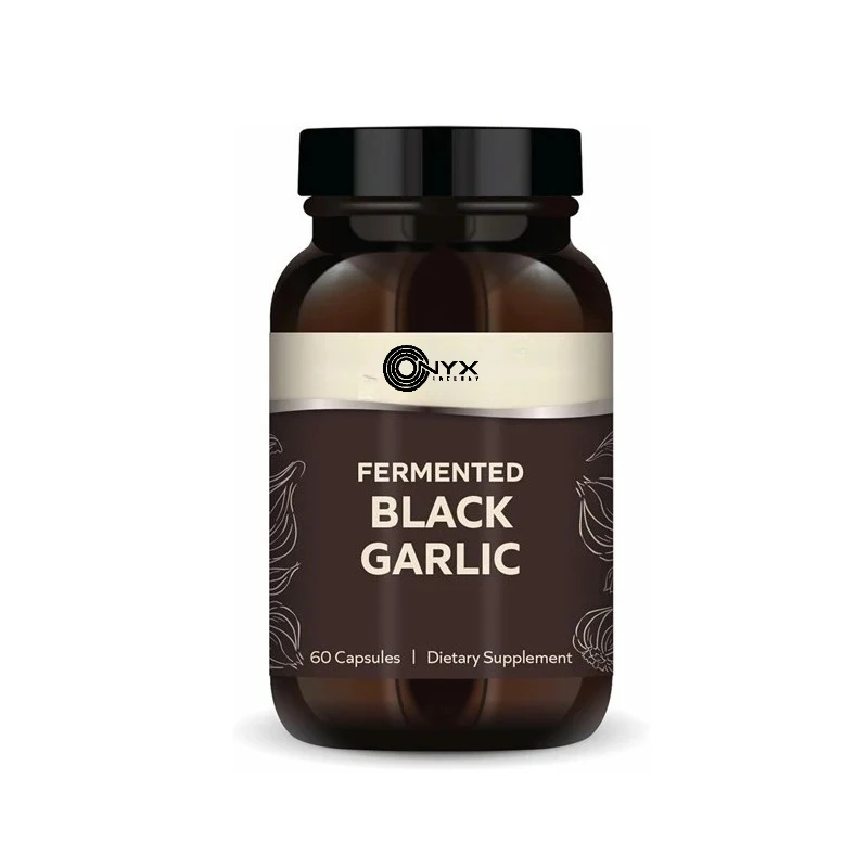 Reinforced Black Garlic - Minimum OF 1.2 millirams (MG) OF s-ally cysteine (SAC) Recommended Dish，60 capsules