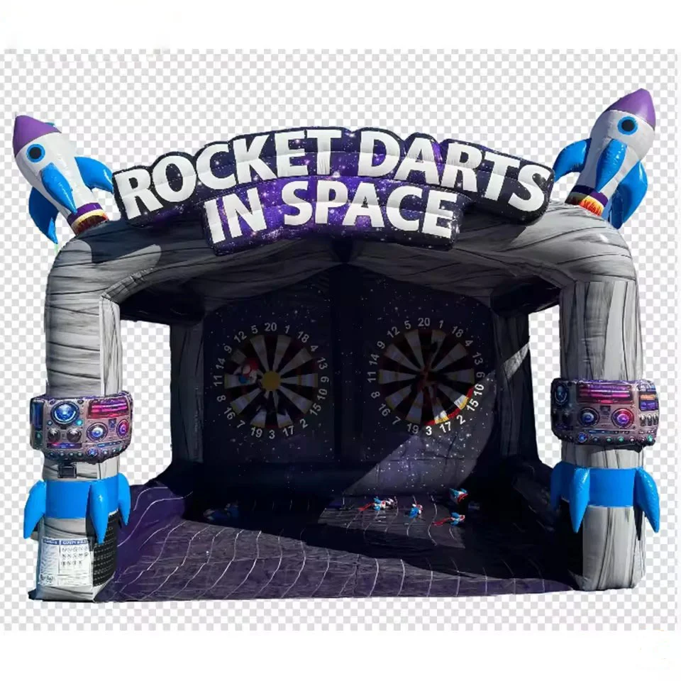 

Карнавальная игра, надувная настольная игра для метания дартса, спортивная игра, новинка 2025 года, игры для метания ракетного пространства